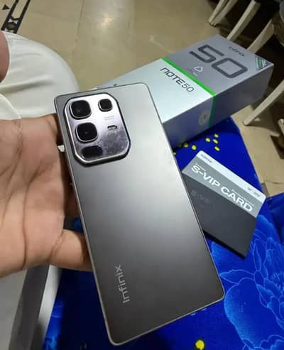 Infinix Note 50 full box wireless 10/9 light shade after update