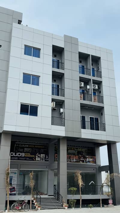 1 Bed Studio Apartment For Rent CDA Approved Project Semi Furnished Apartment All Facilities Available Water Electricity Internet Security Spacious Car Parking Security Cameras 24/7 Electricity Backup