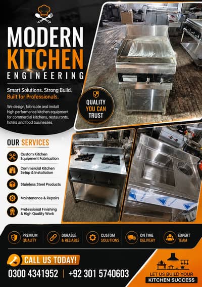 Complete Restaurant Kitchen Setup