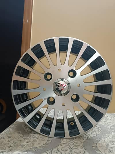 Alloy wheels for Mehran.