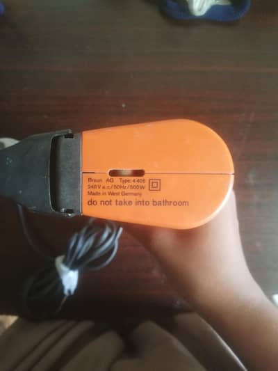 2 imported hair dryers