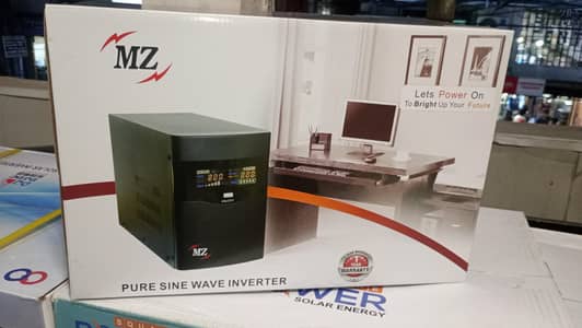MZ Pure Sinewave Imported  Inverter 1kva (5+5) 12Volts