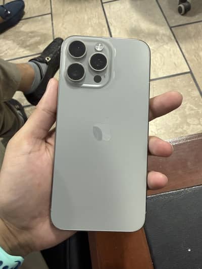 iphone 15 Pro Max Natural Titanium | Pristine Condition | Physical + e