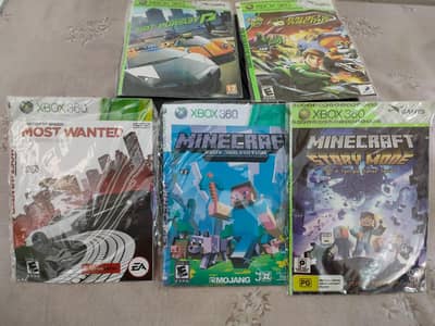 X Box 360 Games 5 Pcs 1500 Final