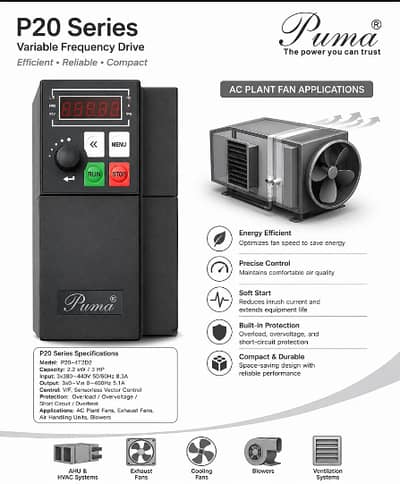 Puma VFD Inverter | Puma p200 | Puma p20 | Puma Vector