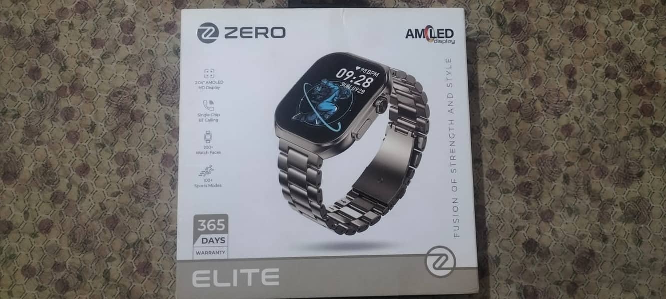 ZERO ELITE SMART WATCH 0