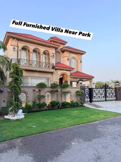 One Kanal Brand New Spanish Design Most Beautiful Bungalow 2 Servant Quarter In Basement For Sale At Prime Location Of DHA Lahore Near To Park Masjid & DHA Raya Fairways Commercial.