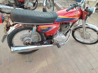 Honda CG 125 2011 all peppers clear