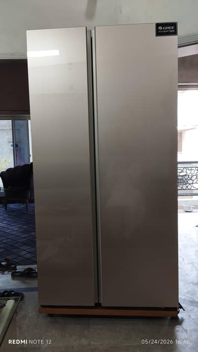 gree double door refrigerator