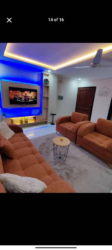 2bed furnished apartments available daily basis weekly basis for rent in ISLAMABAD E11 2