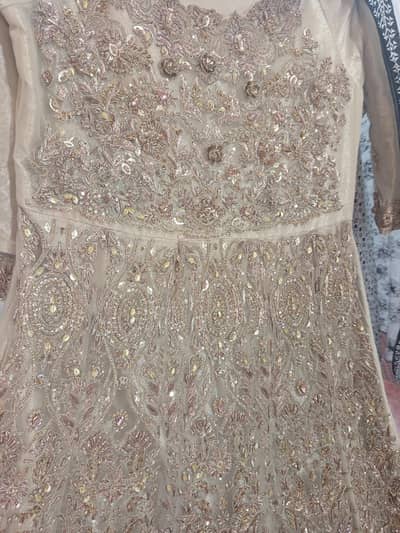 full heavy valima dress