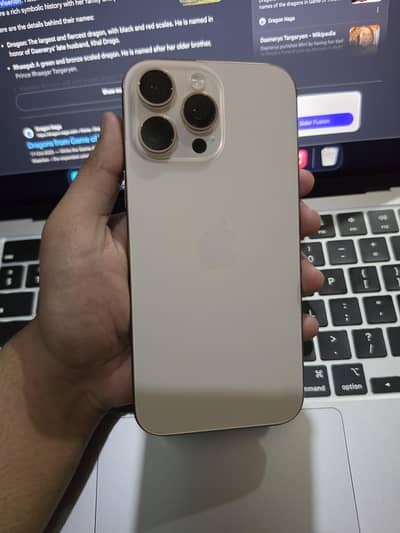 Apple iPhone 16 Pro Max – Desert Titanium