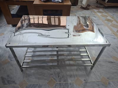Stainless Steel Large Table for sale