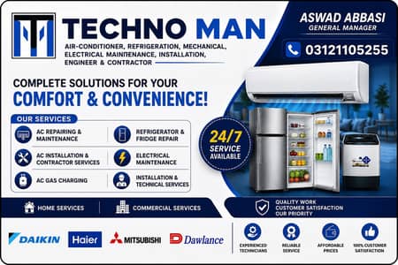 All kind of Ac/Fridge service  in reasonable price