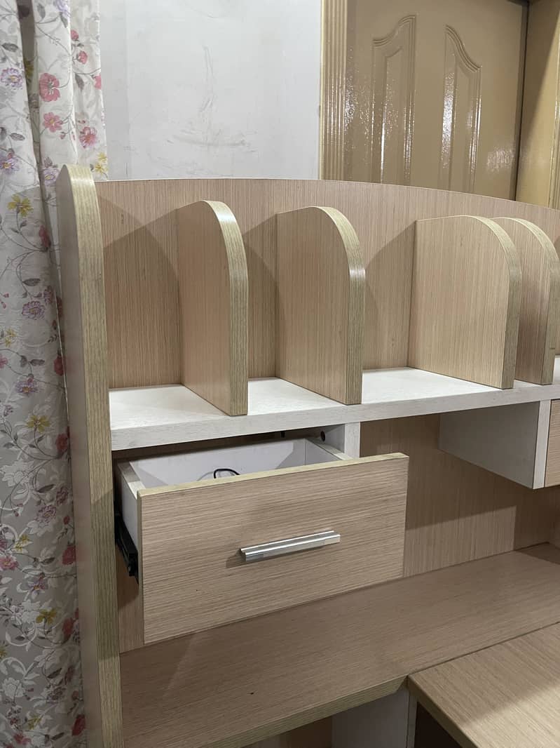 Study table with shelf 2