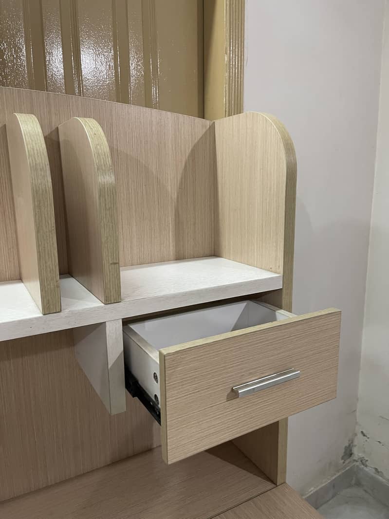 Study table with shelf 5