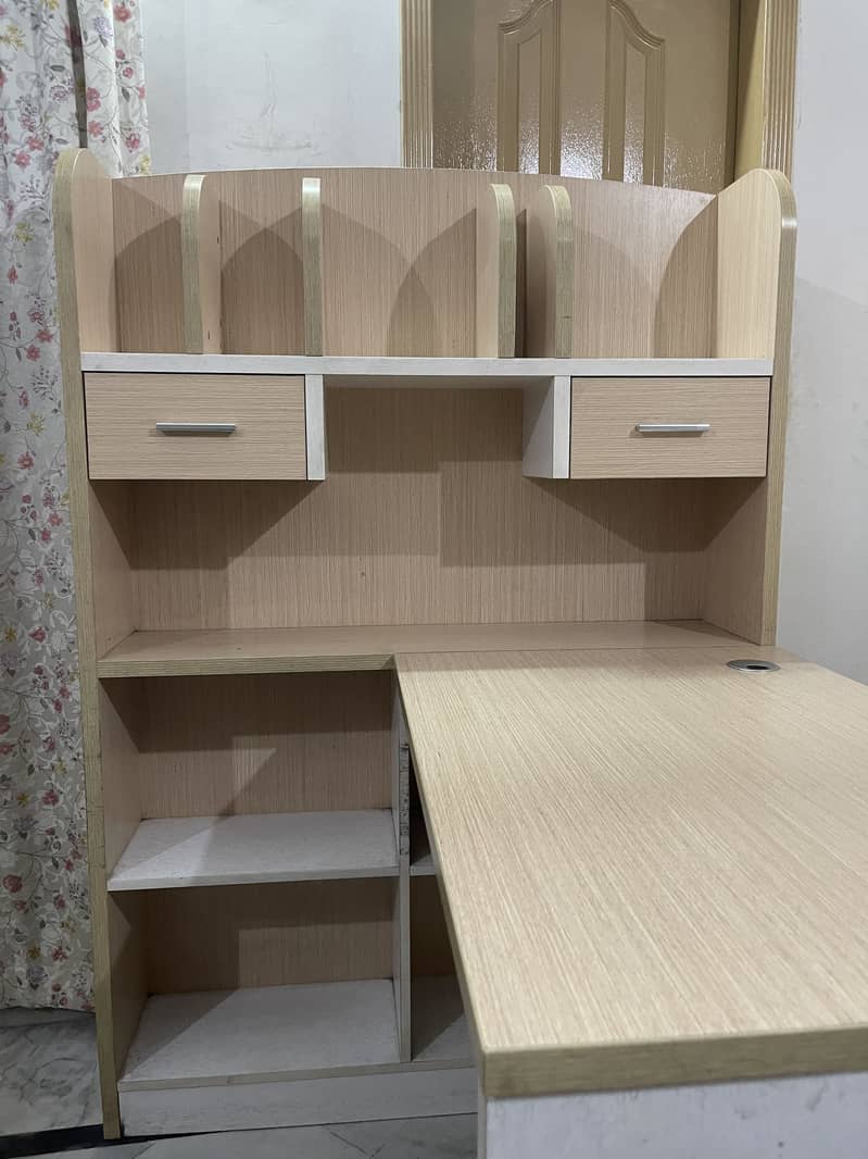 Study table with shelf 6