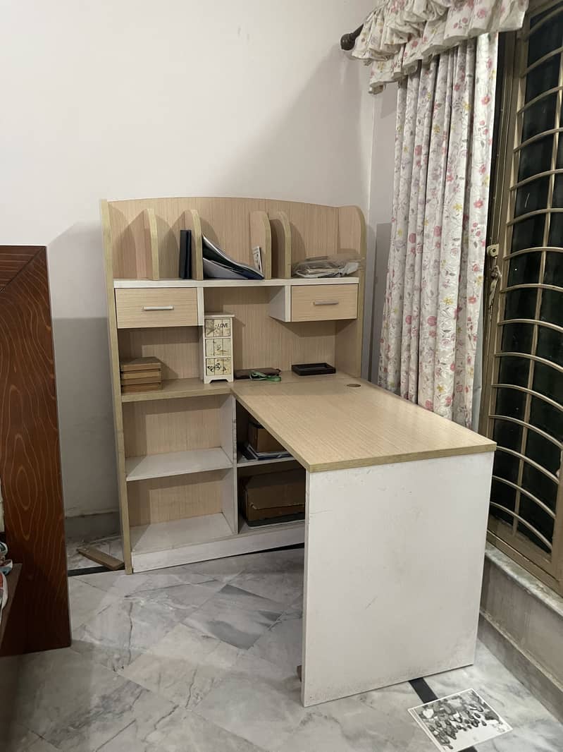 Study table with shelf 7
