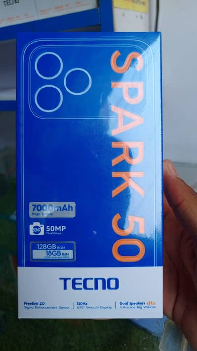 Tecno Spark 50 Box Pack