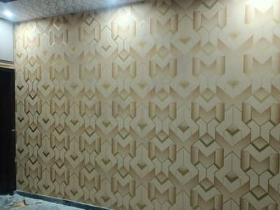 Wallpaper,pvc panel,wood&vinyl floor,kitchen,led rack,ceiling,blind