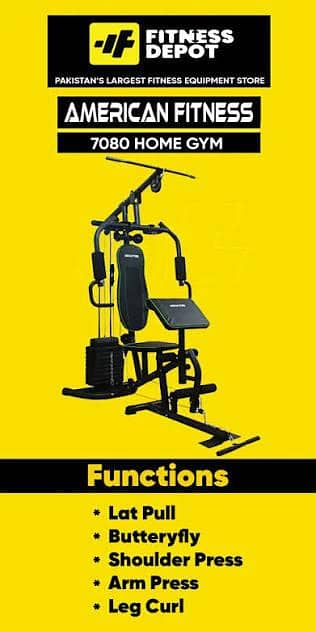 Multi Home Gym available