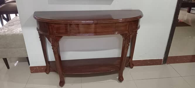 console sheeshm wood