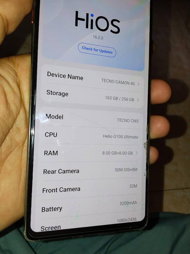 Tecno CAMON 40 4
