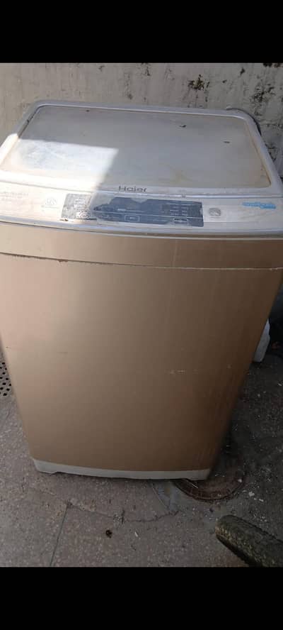 One Touch washing machine plus dryer