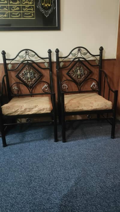 iron chairs