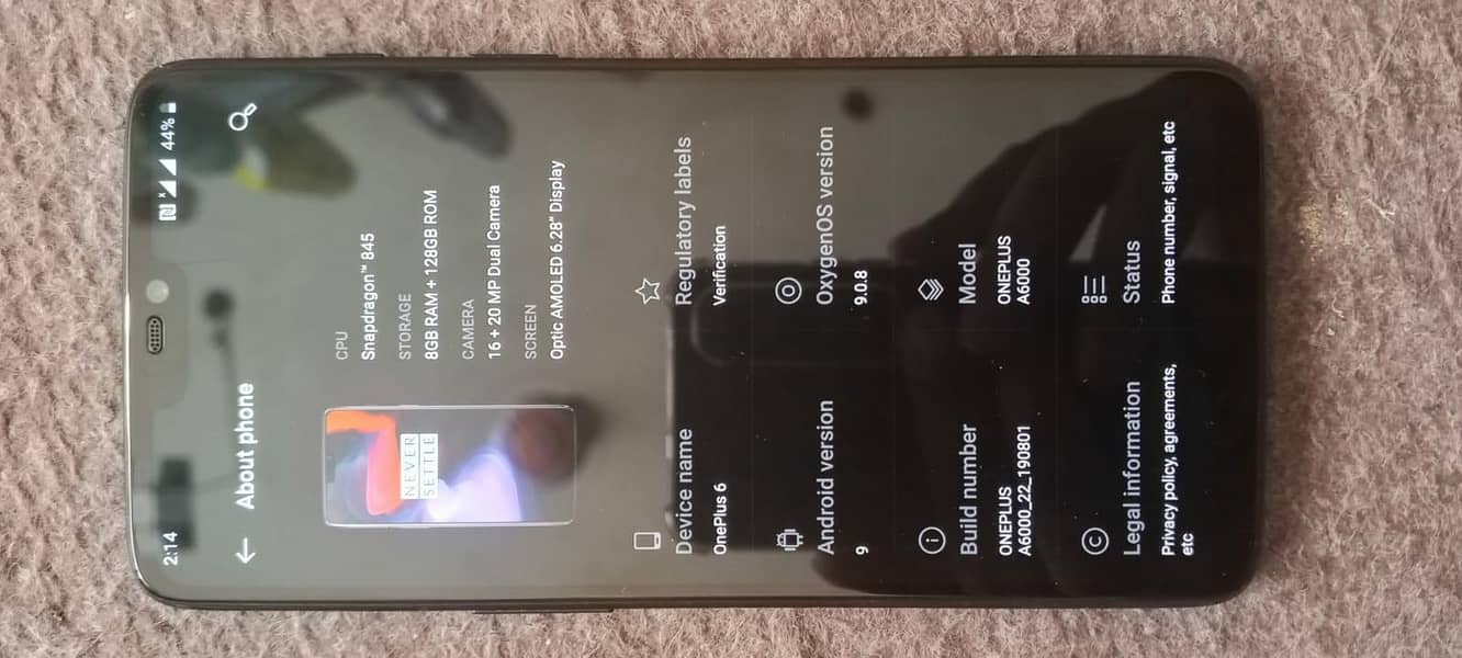 One Plus 6 3