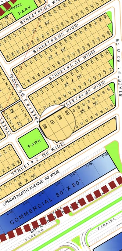 Residential Plot Of 5 Marla Available In Kohistan Enclave - Spring North