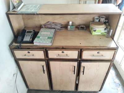 Wooden Counter For Sale