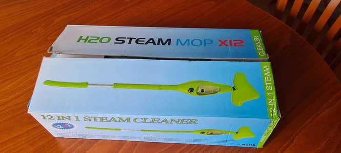 X12 H2O Mop 12 in 1 Handheld Steam Cleaner Mop