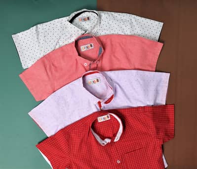 Kids Premium Cotton Shirts – Brand Stock Clearance (Bulk Only)