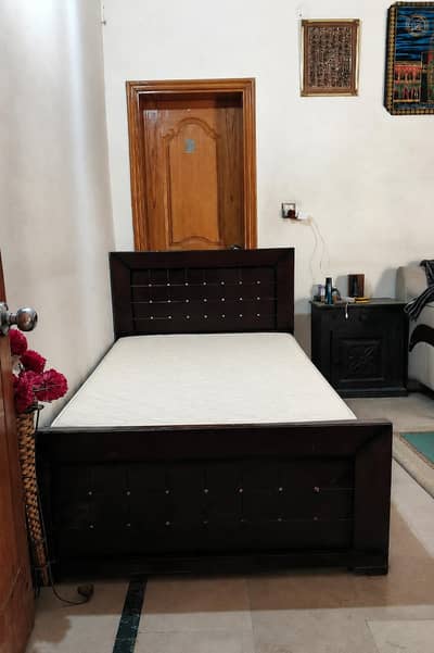 2 Wooden Single Beds For Sale