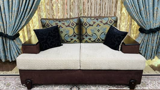6-Seater Sofa Set for Sale – Excellent Condition