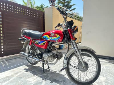 HONDA CD 70 2021 MODEL& 2022 REGISTERED