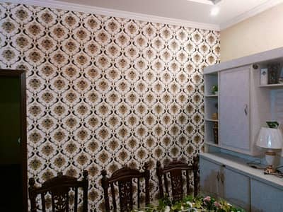Wallpaper,pvc panel,wood&vinyl floor,kitchen,led rack,ceiling,blind