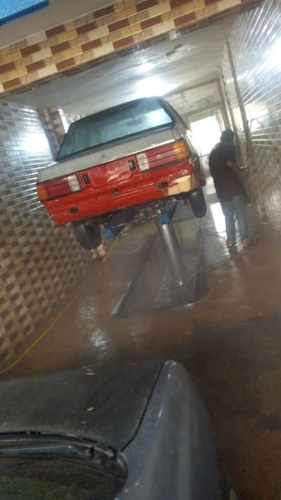 6.5 ton car wash service Jack Car wash foaming tank Vaccum cleaner