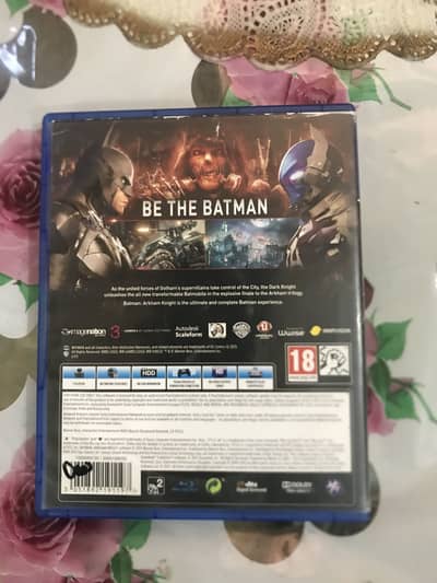 Ps4 disk batman Arkham Knight video game