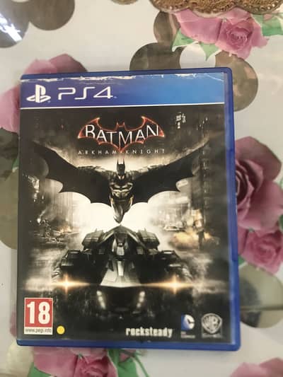 Ps4 disk batman Arkham Knight video game