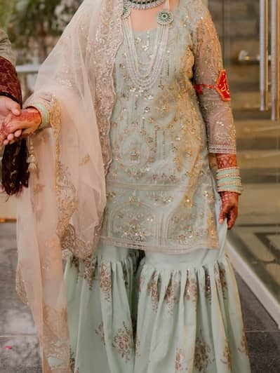 Nikkah and engagement in  dress excellent condition
