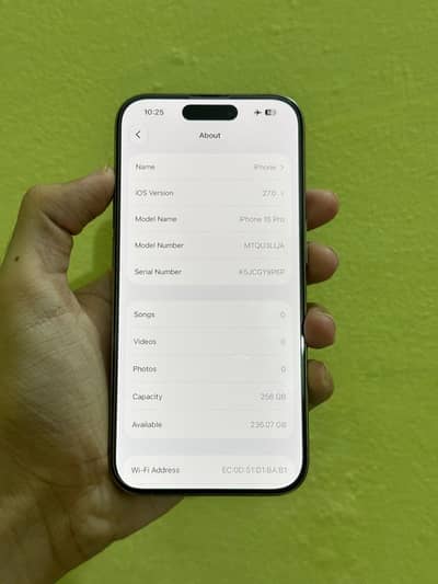 Iphone 15pro JV