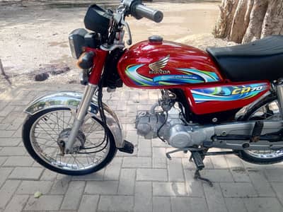 HONDA 70 24 MODEL URGENT FOR SALE 03201171196