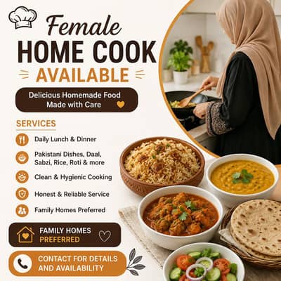 Female home-made cook