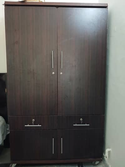 big size wooden wardrobe