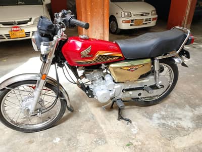 Honda CG 125 Special Edition 2024 (5483 KM) Karachi Registration