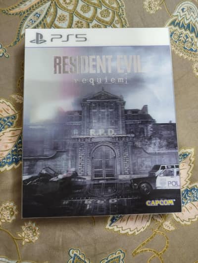 resident evil requim ps5 lenticular edition