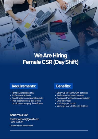 hiring for csr