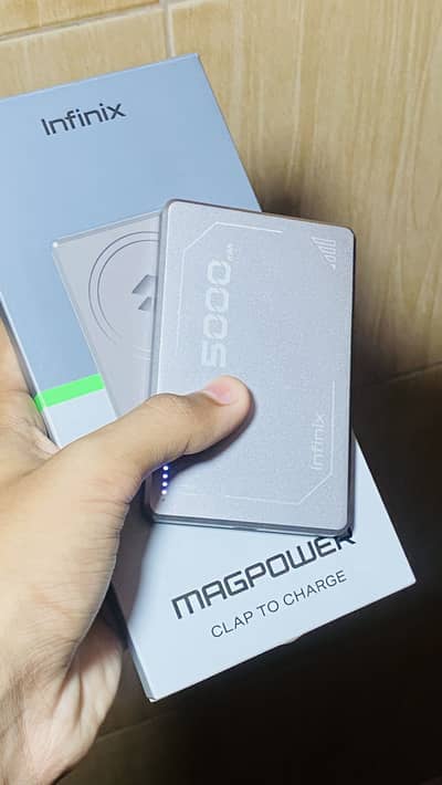 Infinix note 50 pro orignal 5000mah magsafe ( Magnetic ) Power Bank